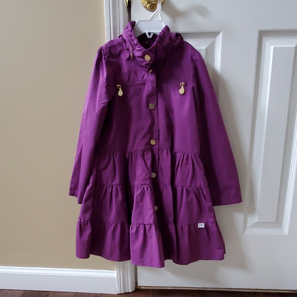 Oil and Water girls raincoat 6/7